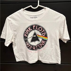 Pink Floyd White Short Sleeve Tee